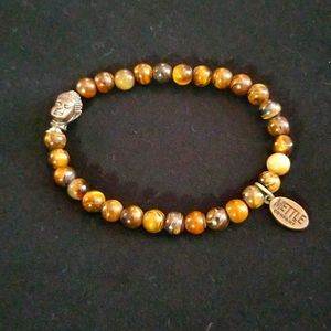 NWOT TIGEREYE GEMSTONE UNISEX  BRACELET